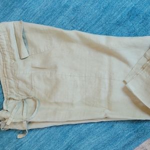 Carole Little linen capris